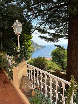 View of sea from our hotel