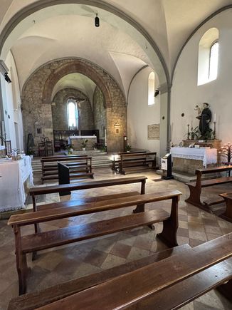 The interior of Santa Maria Assunta