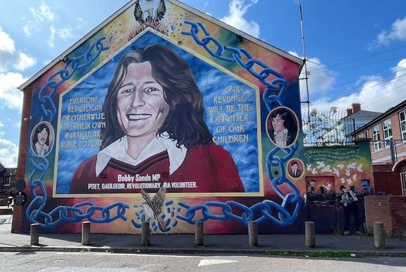 The Bobby Sands mural is the most famous one