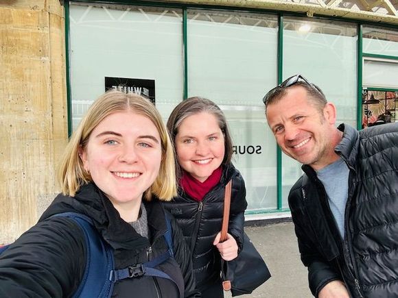 Kate has achieved expert level at trains and busses. 