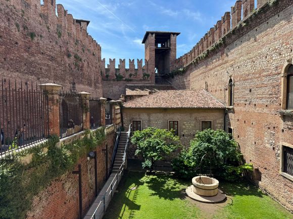 The medieval fortress of Castelvecchio