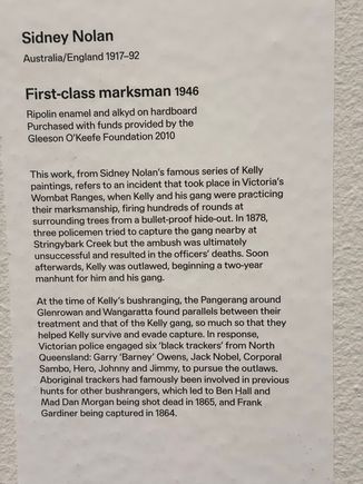 Some history about Ned Kelly and his gang of bushrangers.