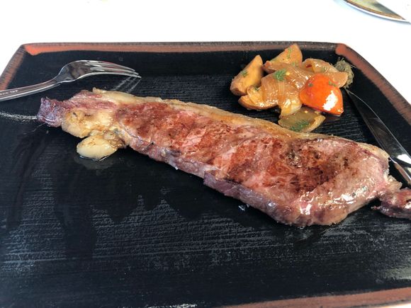 My serving of Retina steak..again, these three photos were from March 2023