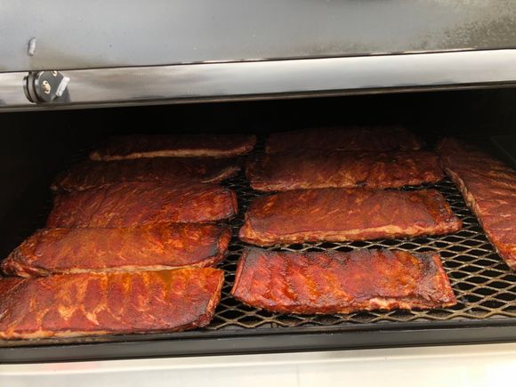 we fit 10 racks on it, might have been 1 too many.