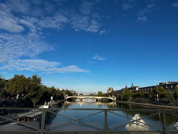 This mornings view from n our walk.