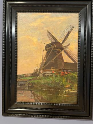 Van Gogh’s windmill. 
