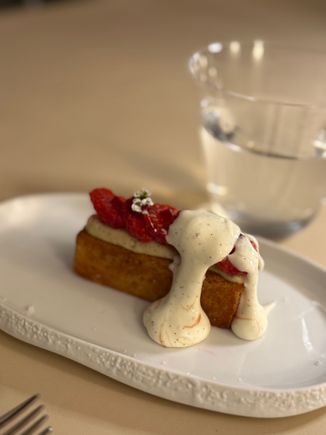 Raspberry dessert for Sandy 