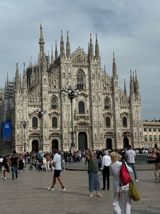 The magnificent Milano Duomo!