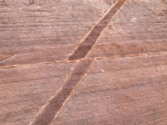 Interesting rock striations