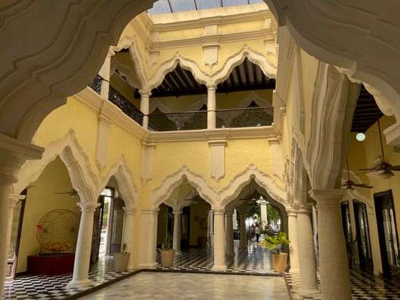 We've noticed some Moroccan influence here.