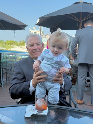 Their son Nicholas and my uncle  