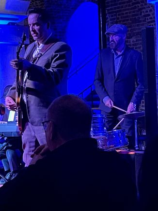 The band, Fallen Heroes ended with a I Saw Her Standing There, so appropriate.