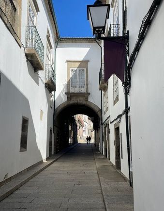 Medieval streets in the center are probably packed during peak season, but quiet during our visit