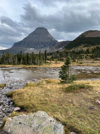 Hidden Lake overlook trail 
