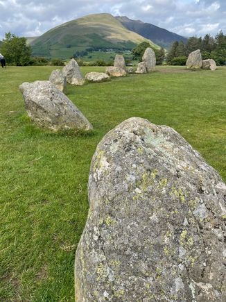All lined up in a row