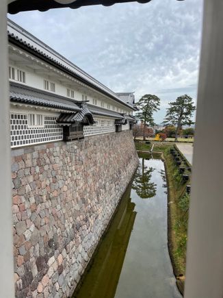 View from interior of the castle 