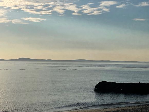 Getting darker, waiting for that sunset.