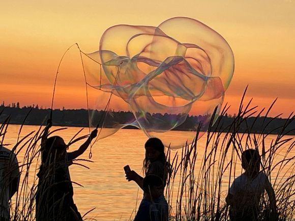 The Bubble Guy deserves a second photo