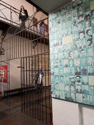 Sighet Prison - Memorial Museum of the Victims of Communism and of the Resistance. Photos of some of the prisoners. 