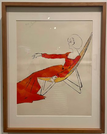 An early Warhol from his illustration beginnings