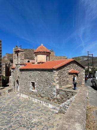 Arriving at the village