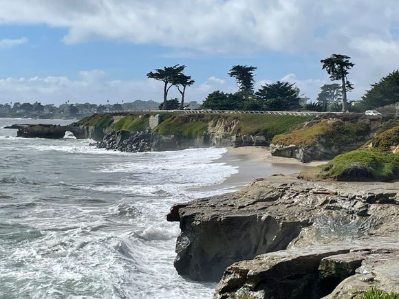 Cliffs of West Cliff Drive