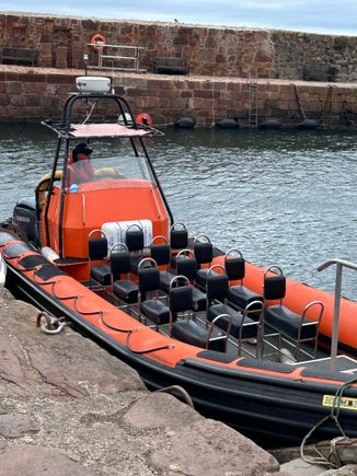 Our boat to the islands