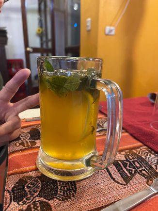 Very good Inca coca leaves drink