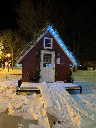 Santa's house.