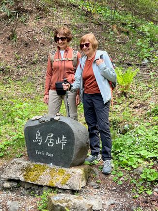 On our way to the Torii Pass