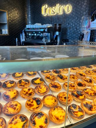Pastéis de nata at Castro