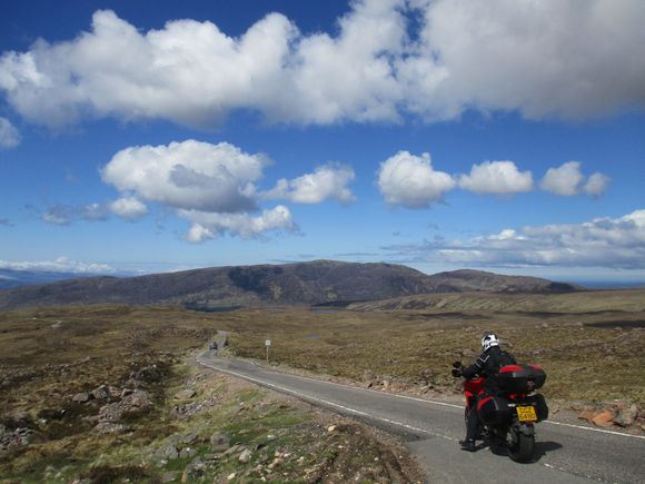 .. the route is popular with bikers 