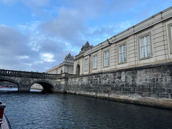 View from the water: Bridges and buildings 
