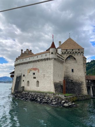Riviera cruise on CGN, goes by Chateau de Chillon