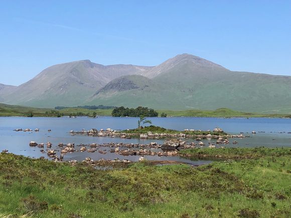 Loch Tulla from Bridge of Orchy viewpoint