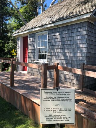 The original kitchen where Lucy Maud lived with her grandparents.