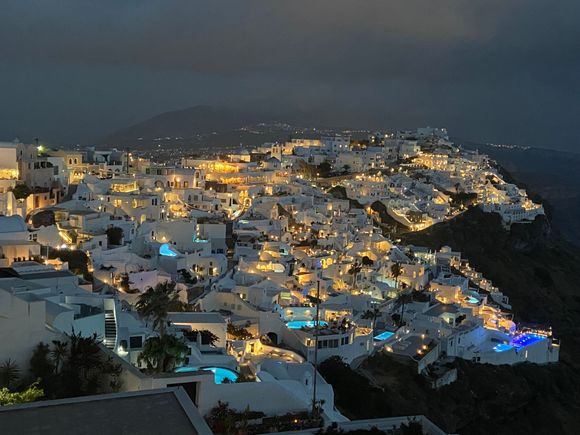 Evening view from our balcony!