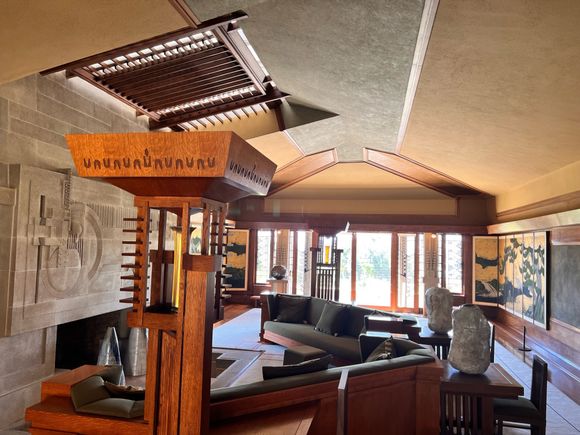 Living Room - Hollyhock House