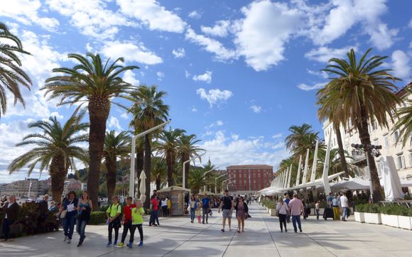 Split's promenade