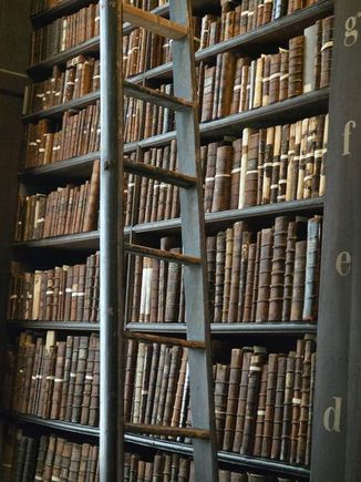 The stacks at Trinity