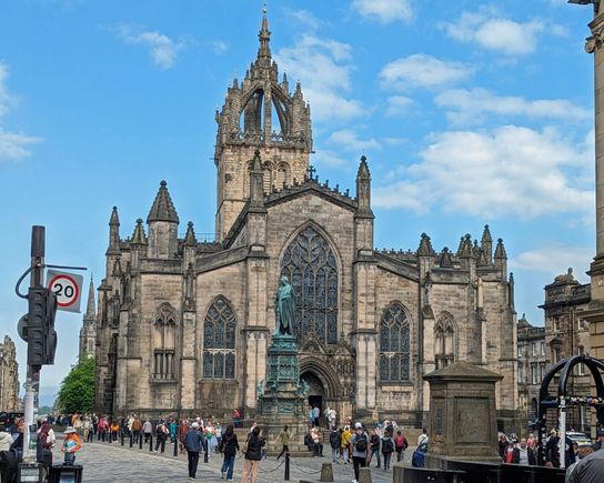 St. Giles Cathedral - a favorite of ours