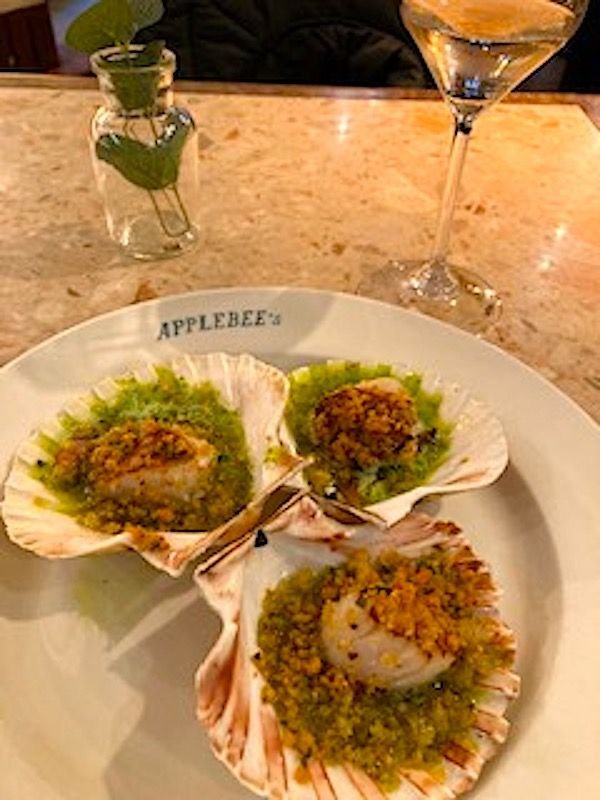 Applebee's scallop starter