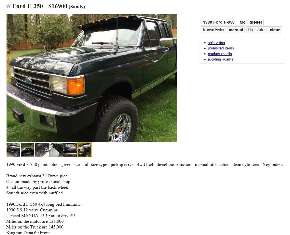 Worst CL Deals (Ford Trucks) - Page 14 - Ford Truck ...