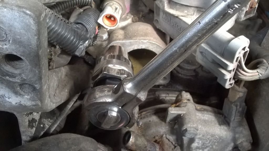 Broke off thermostat housing bolt Page 3 Ford Truck Enthusiasts Forums
