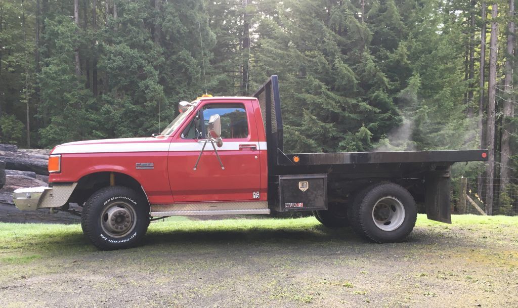 Repowering a 1991 F super duty from diesel to gas, Ford Truck