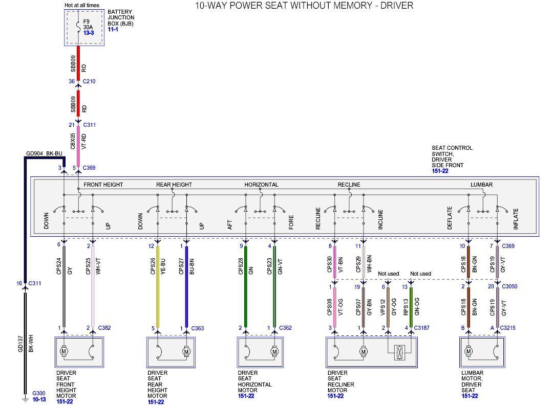 2015 Super Duty seat wiring diagrams? - Ford Truck Enthusiasts Forums