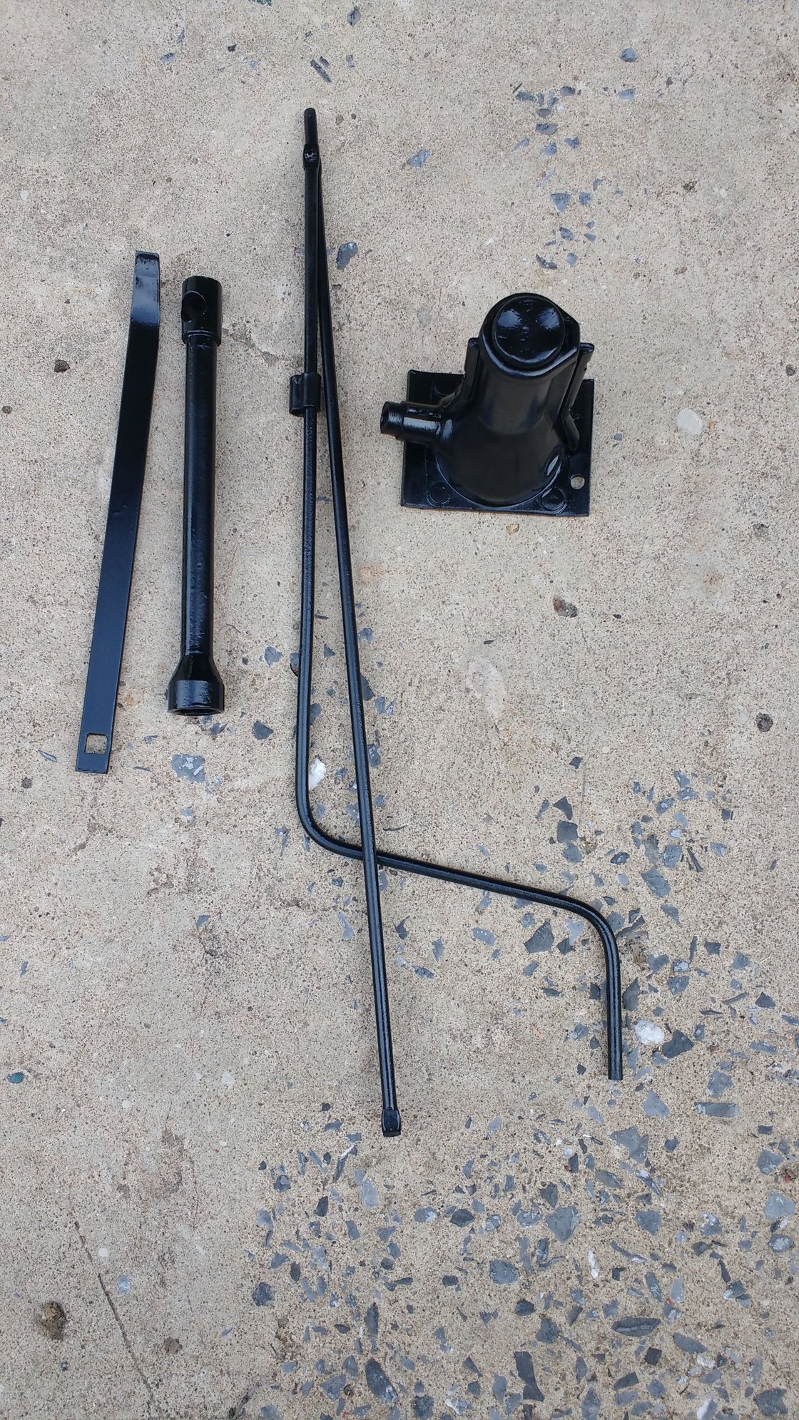 56 jack/handle/tire tool storage location Ford Truck Enthusiasts Forums