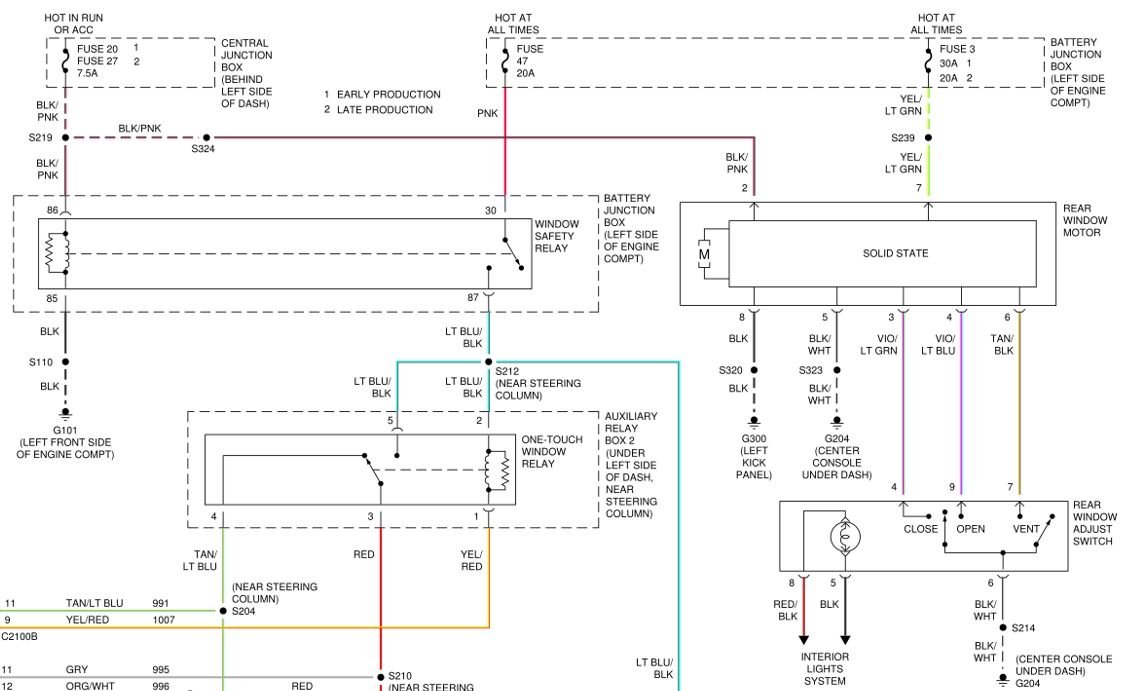 '01 sport trac rearwindow won't work.... Page 3 Ford Truck