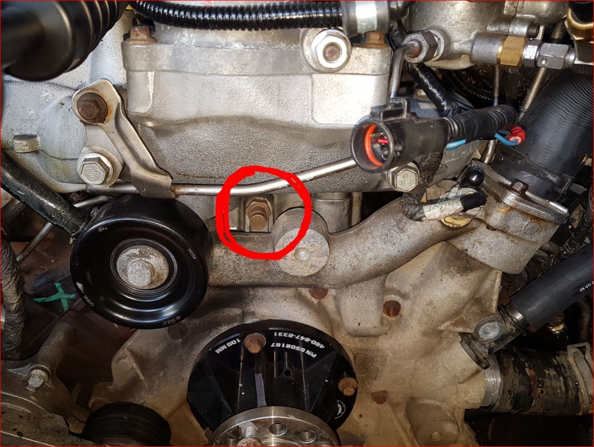looking for connector for pressure port 6.0 Ford Truck Enthusiasts Forums