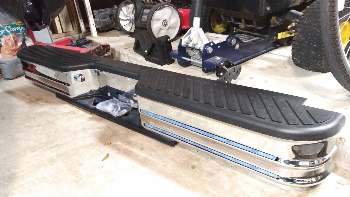 1980 1996 Ford F150 F250 F350 Rear Bumper